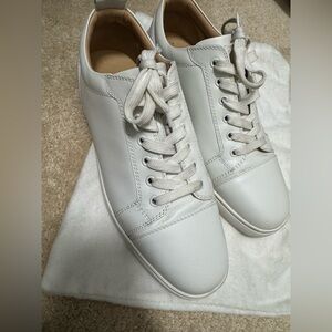 Christian Louboutin
Men's Louis Junior Leather Red Sole Sneakers